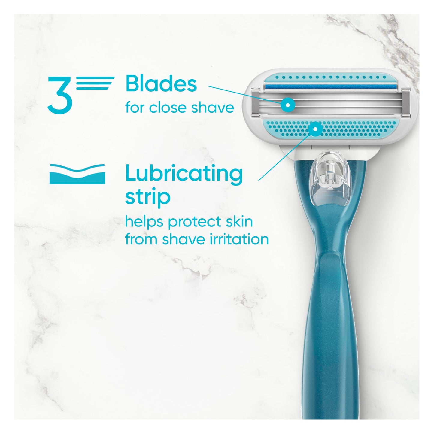 Gillette Venus Smooth Womens Razor Blade Refills, 8 Count, Lubracated to Protect the Skin from Irritation Beauty and Personal Care Gillette Venus