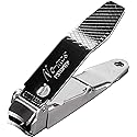 No-mes Fingernail Clipper, Catches Clippings, Built-in Nail File, Made in USA Beauty & Personal Care No-mes