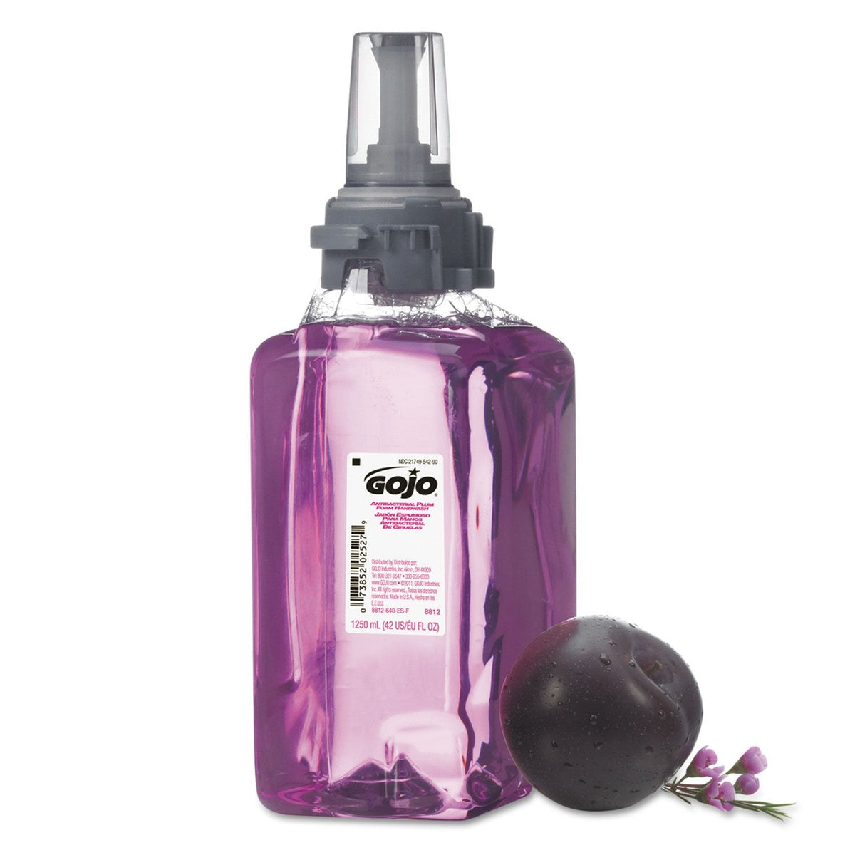 GOJO 1250 mL Refill Purple Plum Scented Hand Soap Beauty & Personal Care GOJO