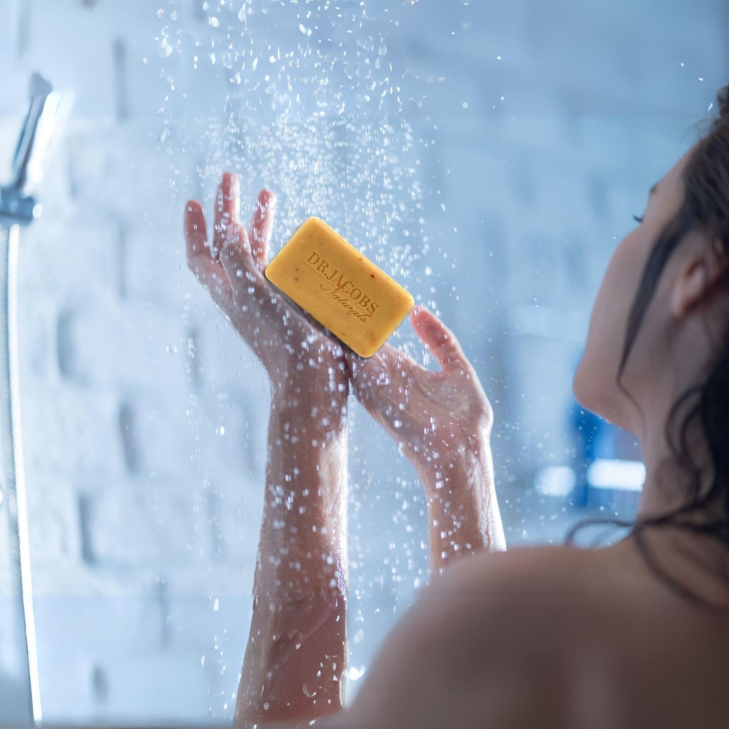 Dr Jacobs Naturals, Triple Milled Loofah Exfoliating Castile Bar Soap (Pack of 6) - Free of Parabens, Sulfates, Synthetics, Gltuen and GMO (Muddy Beauty & Personal Care DR.JACOBS NATURALS