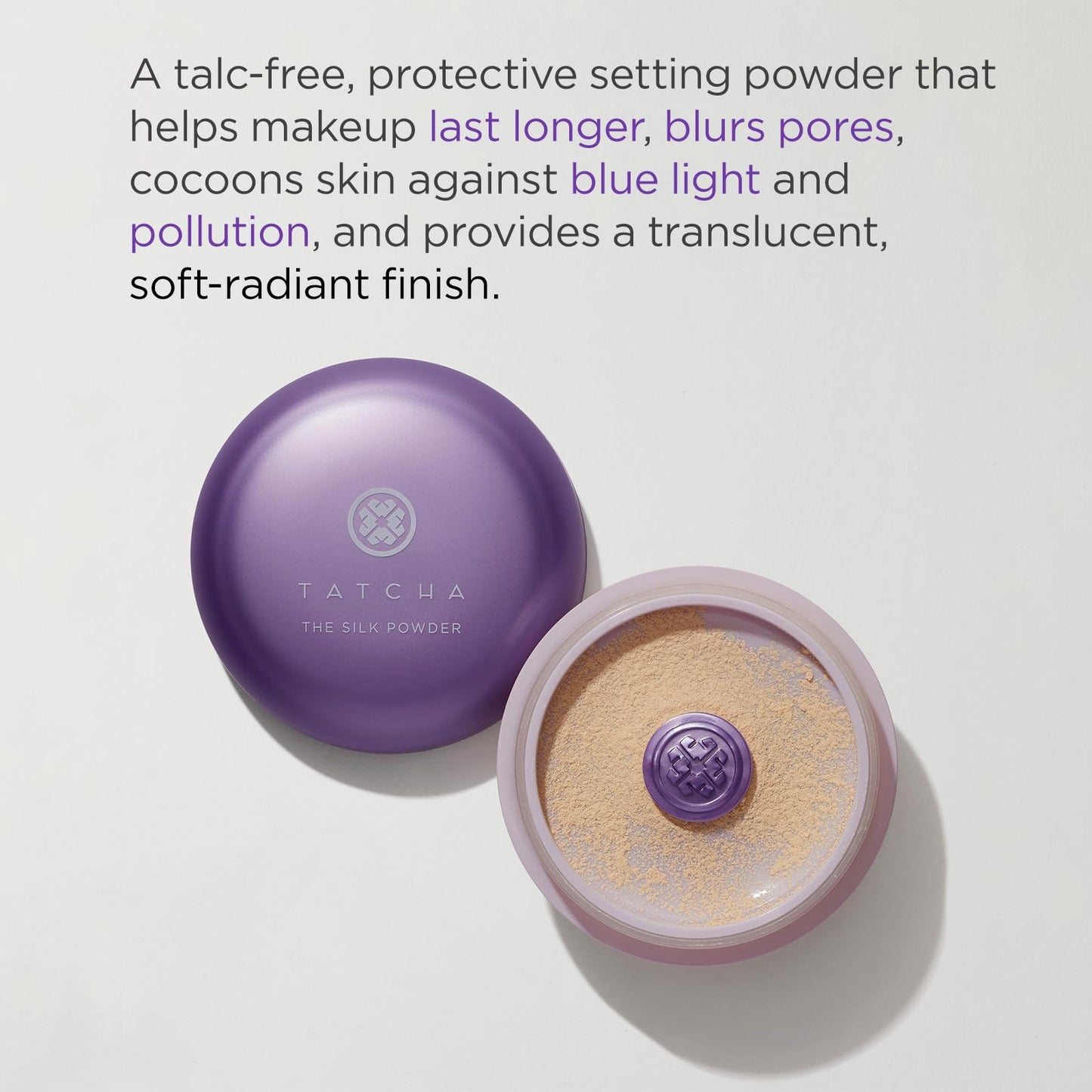 Tatcha The Silk Powder | Protective Setting Powder | Helps Makeup Last Longer, Blurs Pores & Provides a Translucent, Soft-Radiant Finish, 20 G| 0.7 oz Beauty & Personal Care TATCHA