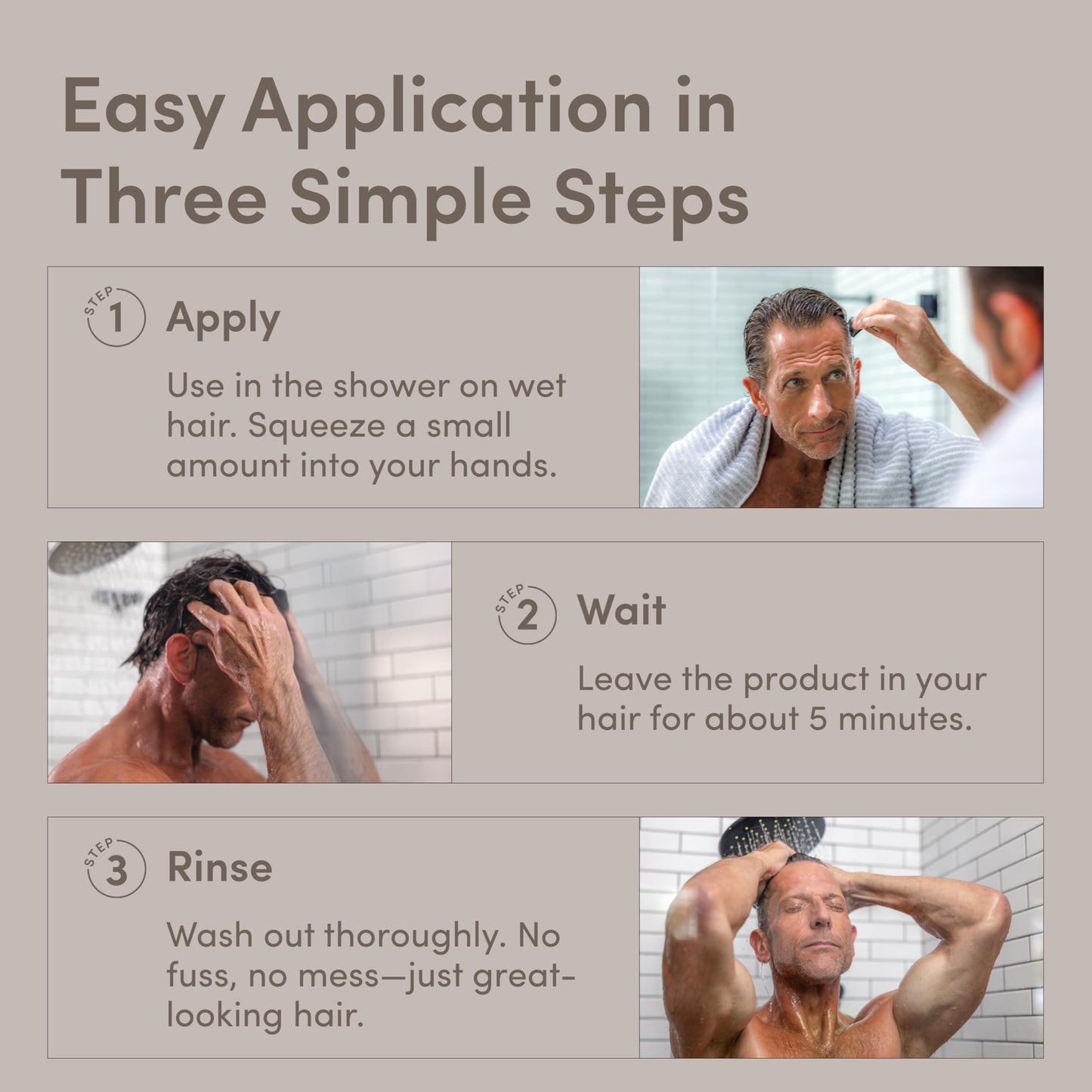 hims Under Cover Hair Color & Conditioner - With Argan Oil - Semi-Permanent In-Shower Hair Dye - Blends Grays Naturally - Sulfate-Free & Cruelty-Free Beauty & Personal Care HIMS & HERS