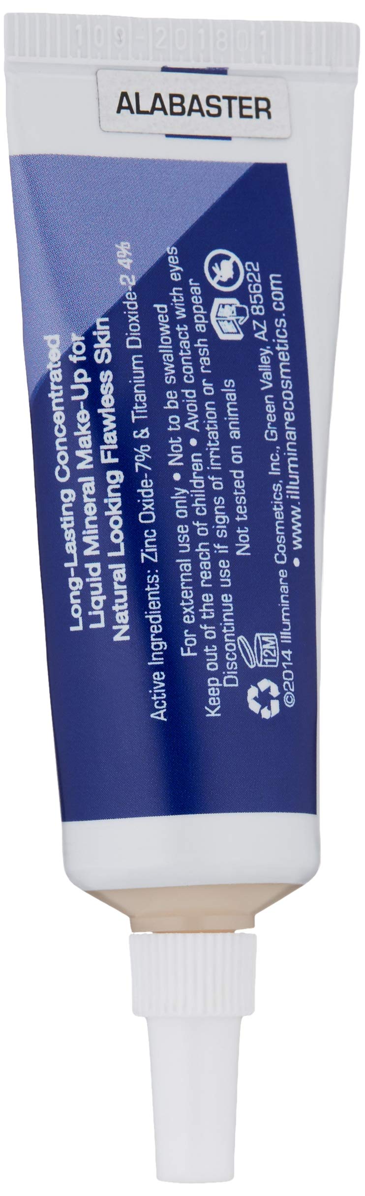 Illuminare, Moisturizing Mineral Foundation - Amalfi Alabaster, 0.5 oz
