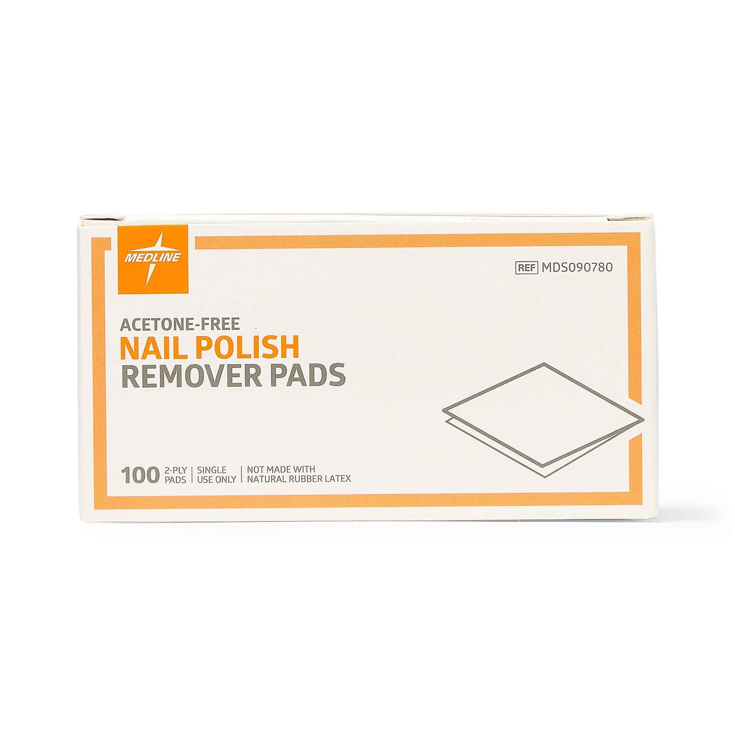 Medline Pad, Remover, Nail Polish (Pack of 100) Beauty & Personal Care Medline
