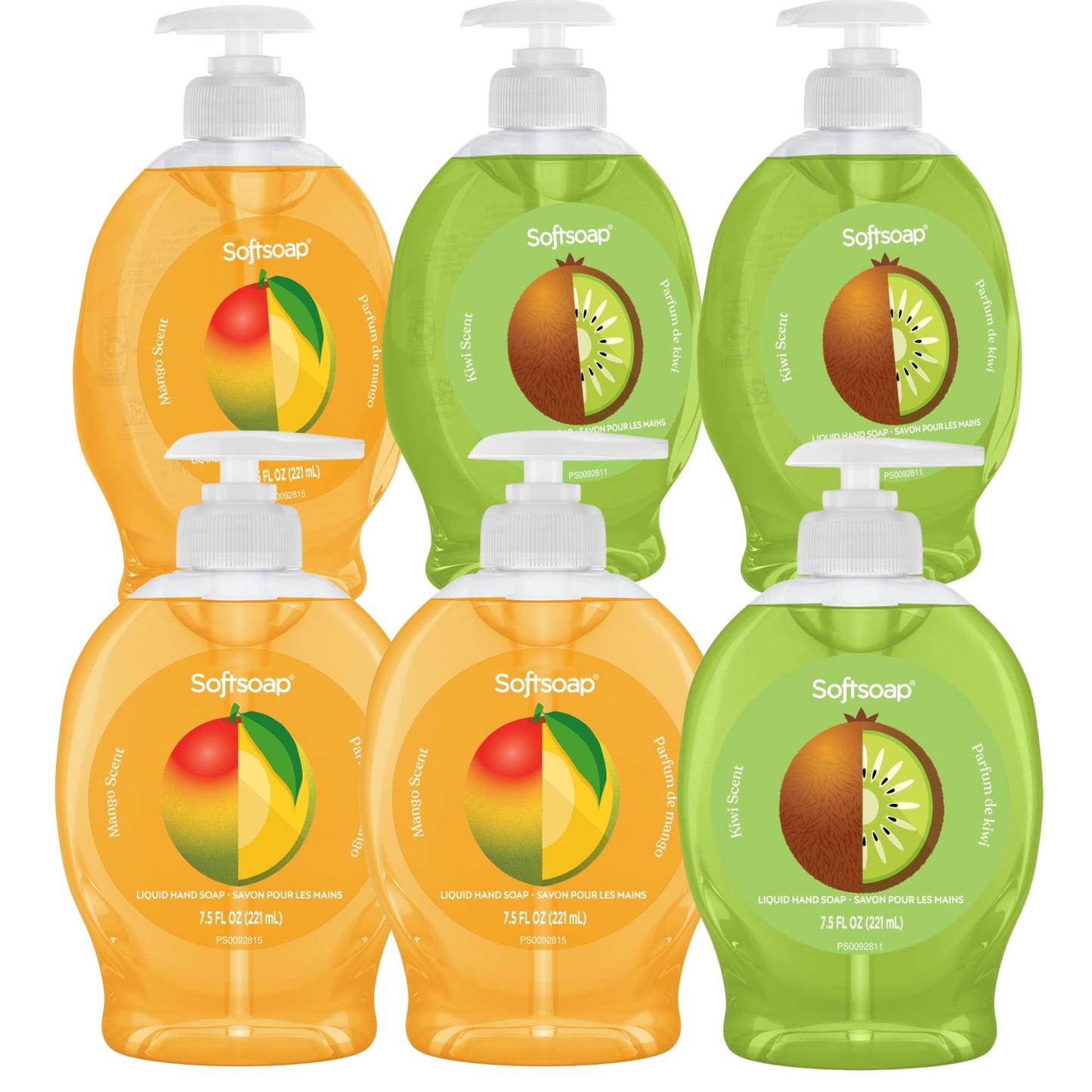 Softsoap Liquid Hand Soap with Pump, Limited Edition Summer Scents, Mango & Kiwi, 7.5 Fl Oz, 6 Pack Beauty & Personal Care Softsoap