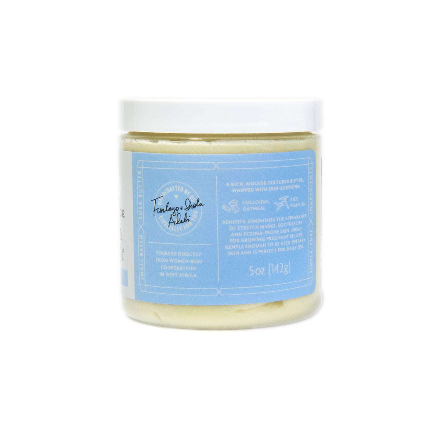 Shea Radiance P.U.R.E. Whipped Shea Butter with Colloidal Oatmeal - Whipped Body Butter Blended with Skin Soothing Oatmeal & Moisturizing Rice Bran Beauty & Personal Care Shea Radiance