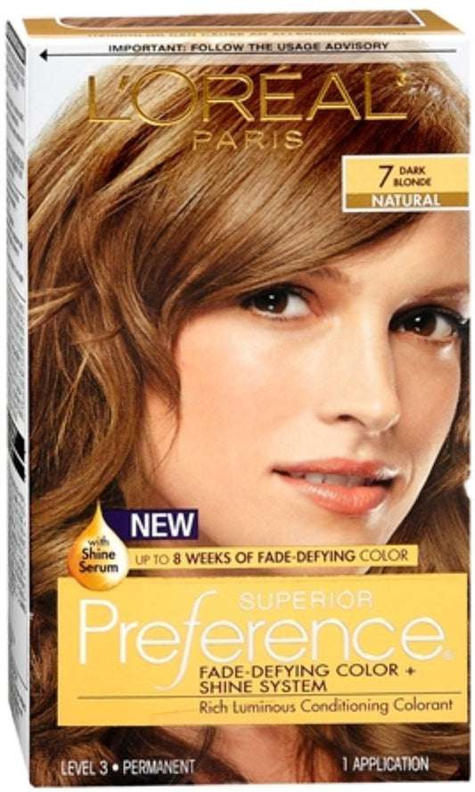 Pref Haircol 7 Size 1ct L'Oreal Preference Hair Color Dark Blonde #7 Beauty & Personal Care L'Oreal Paris