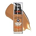 Revlon Liquid Foundation, ColorStay Face Makeup for Combination & Oily Skin, SPF 15, Medium-Full Coverage with Matte Finish, 375 Toffee, 1 fl oz Beauty & Personal Care REVLON
