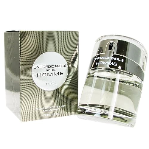 Unpredictable Pour Homme FOR MEN by Glenn Perri - 3.4 oz EDT Spray Beauty & Personal Care Glenn Perri