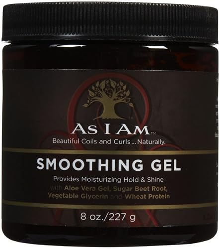 As I Am Smoothing Gel, 8 oz (Pack of 8) Beauty & Personal Care As I Am