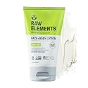 Raw Elements Face and Body Mineral Sunscreen SPF 30 Tube, Organic Sunblock Daily Protection, Non Toxic Reef Safe, Water Resistant, Cruelty Free, 3 oz Beauty & Personal Care Raw Elements