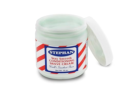 Stephan® Stay Smooth Conditioning Shave Cream [16 oz.] Beauty & Personal Care S Stephan's