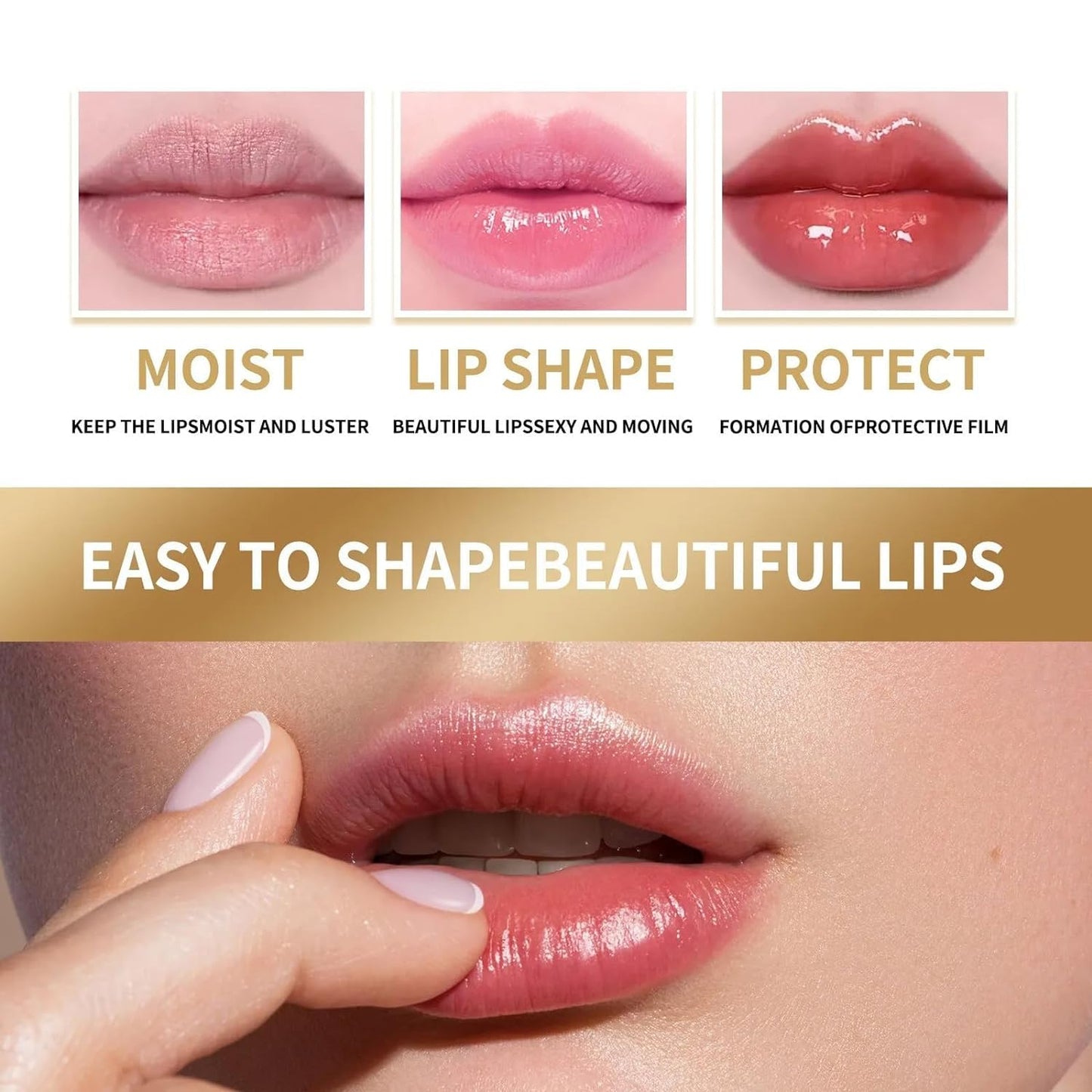 Cayes 2PCS Handmade Plant lip balm Pink Lips Serum Brighten Dark Lips Bleaching Essence Lip Balm Repair Fine Lines Brighten Moisture Exfoliator Lip Beauty and Personal Care Cayes