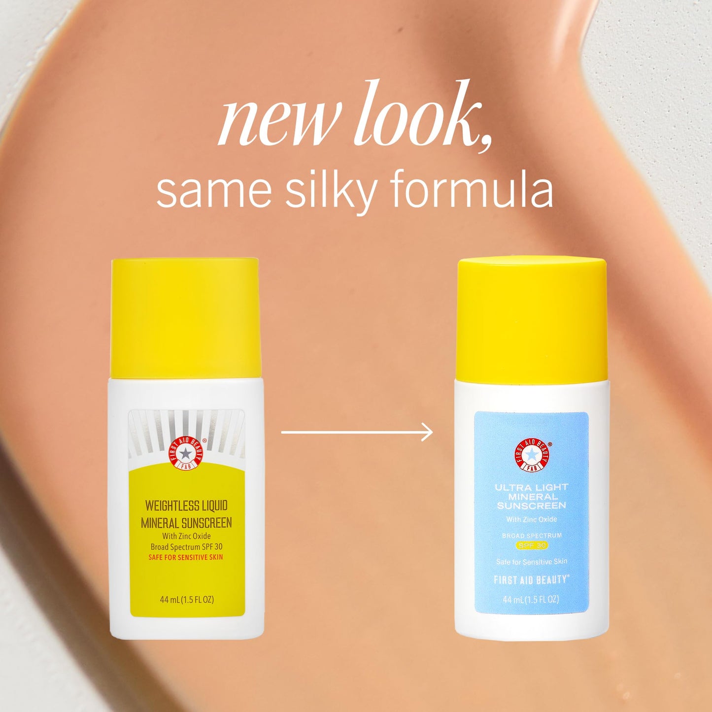 First Aid Beauty - Weightless Liquid Mineral Sunscreen with Zinc Oxide Broad Spectrum SPF 30, Luxuriously Light Ultra Sheer Tint for Everyday Use Beauty & Personal Care First Aid Beauty