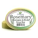 Handmade Rosemary Soap - 100% Pure Botanical Shampoo & Body Soap 8 oz (2-4 oz Bar Pack) from Creation Farm Beauty & Personal Care Creation Pharm