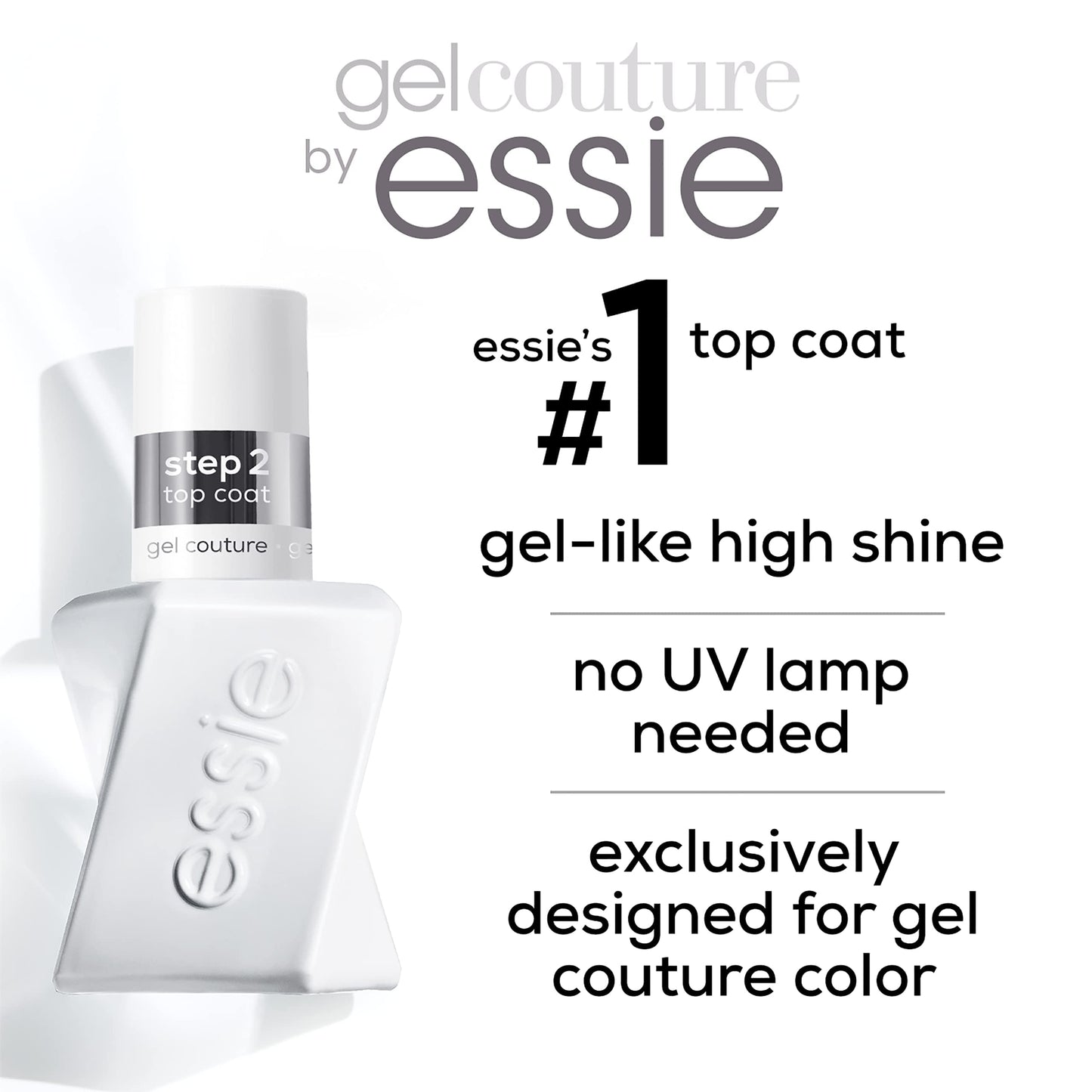 Essie Gel Couture Long-Lasting Nail Polish, 8-Free Vegan, Deep Red, Spiked With Style, 0.46 fl oz Beauty & Personal Care essie