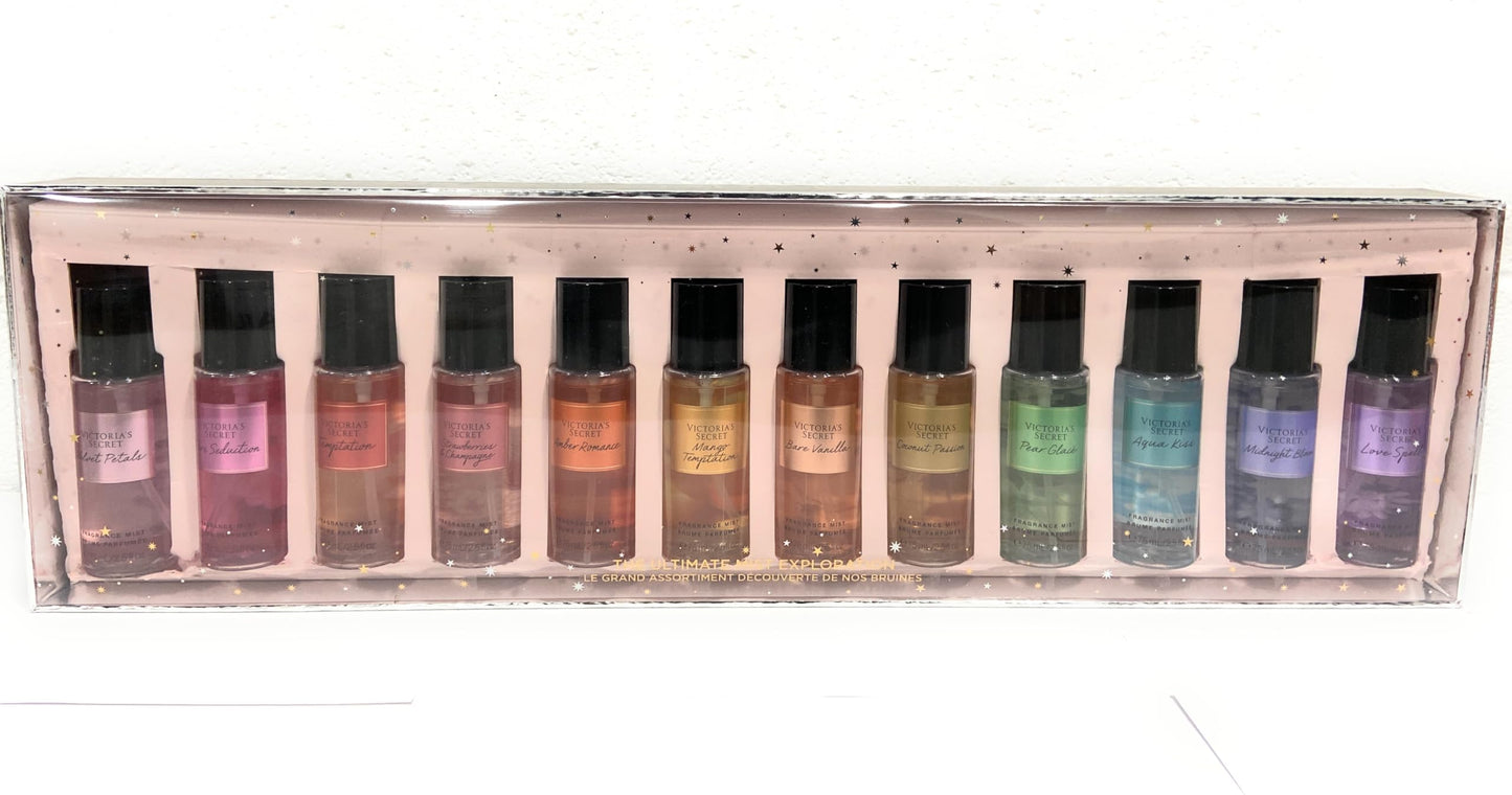 Victoria's Secret The Ultimate Mist Exploration 12 Pieces Gift Set Beauty & Personal Care Victoria's Secret