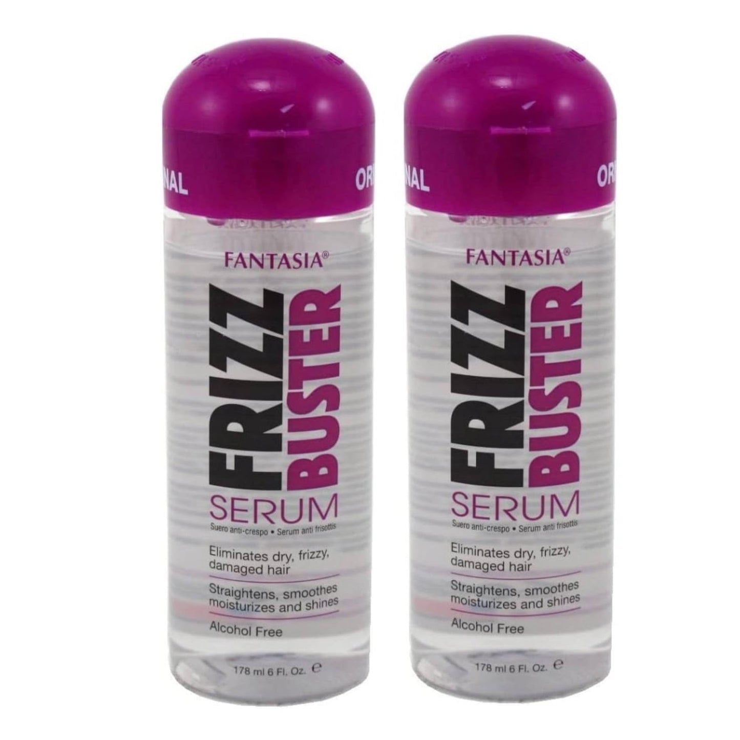 Fantasia Serum Frizz Buster 6 Ounce (177ml) (2 Pack) Beauty & Personal Care Fantasia