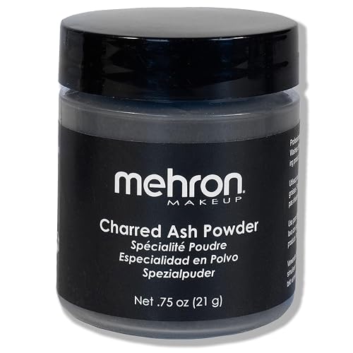 Mehron Makeup Special Effects Powder (.75 oz) (Charred Ash) Beauty & Personal Care Mehron