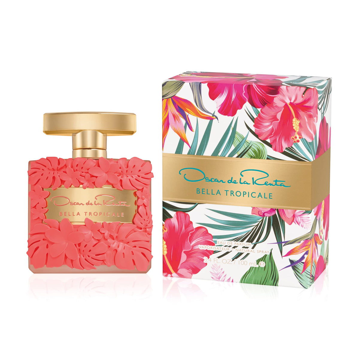 Oscar de la Renta Bella Tropicale Eau de Parfum Perfume Spray for Women, 3.4 Fl. Oz Beauty & Personal Care Oscar de la Renta