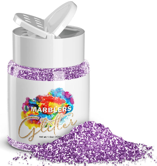 MARBLERS Twinkle Glitter [Light Purple] 1.5oz (42g) | Fine | Non-Toxic, Vegan, Cruelty-Free | Face, Body, Eyeshadow, Hair, Festival, Party Makeup | Beauty & Personal Care MARBLERS
