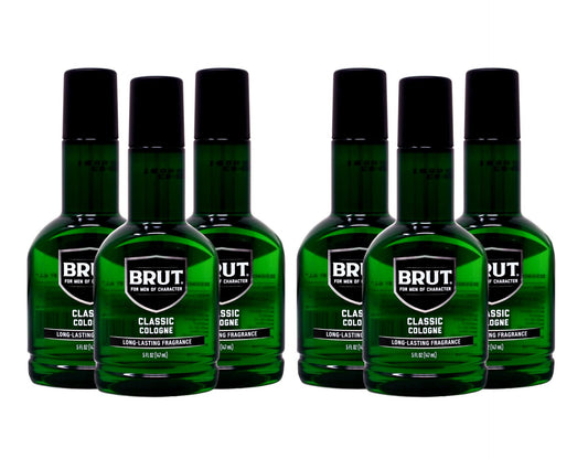 Brut Classic Scent Cologne 5 Ounce (145ml) (6 Pack) Beauty & Personal Care Brut