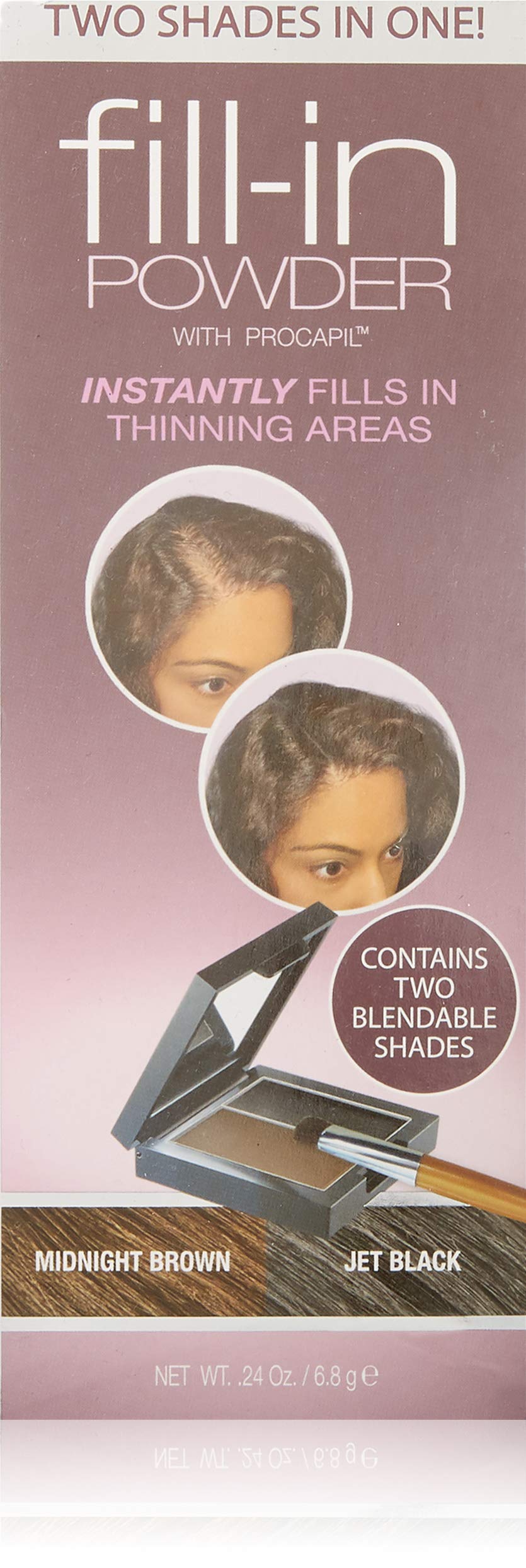 Cover Your Gray Fill In Powder Two Shades In One - Midnight Brown/Jet Black Beauty & Personal Care Cover Your Gray