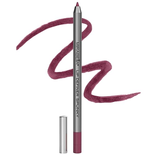 Mirabella Line & Define Lip Definer Lip Pencil, Smoothing & Moisturizing Retractable Lip Liner with Long-Lasting & Ultra-Creamy Formula, Antioxidants Beauty & Personal Care Mirabella