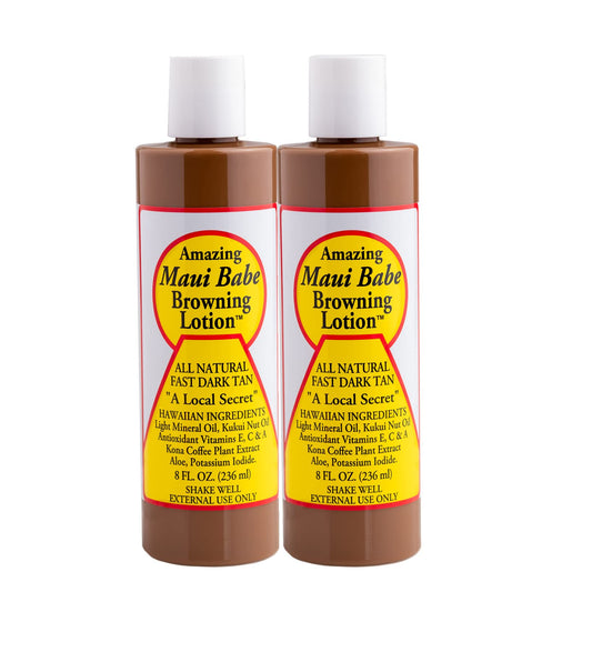 Maui Babe Tanning and Browning Lotion 8 Ounces (Pack of 2) Beauty & Personal Care Maui Babe