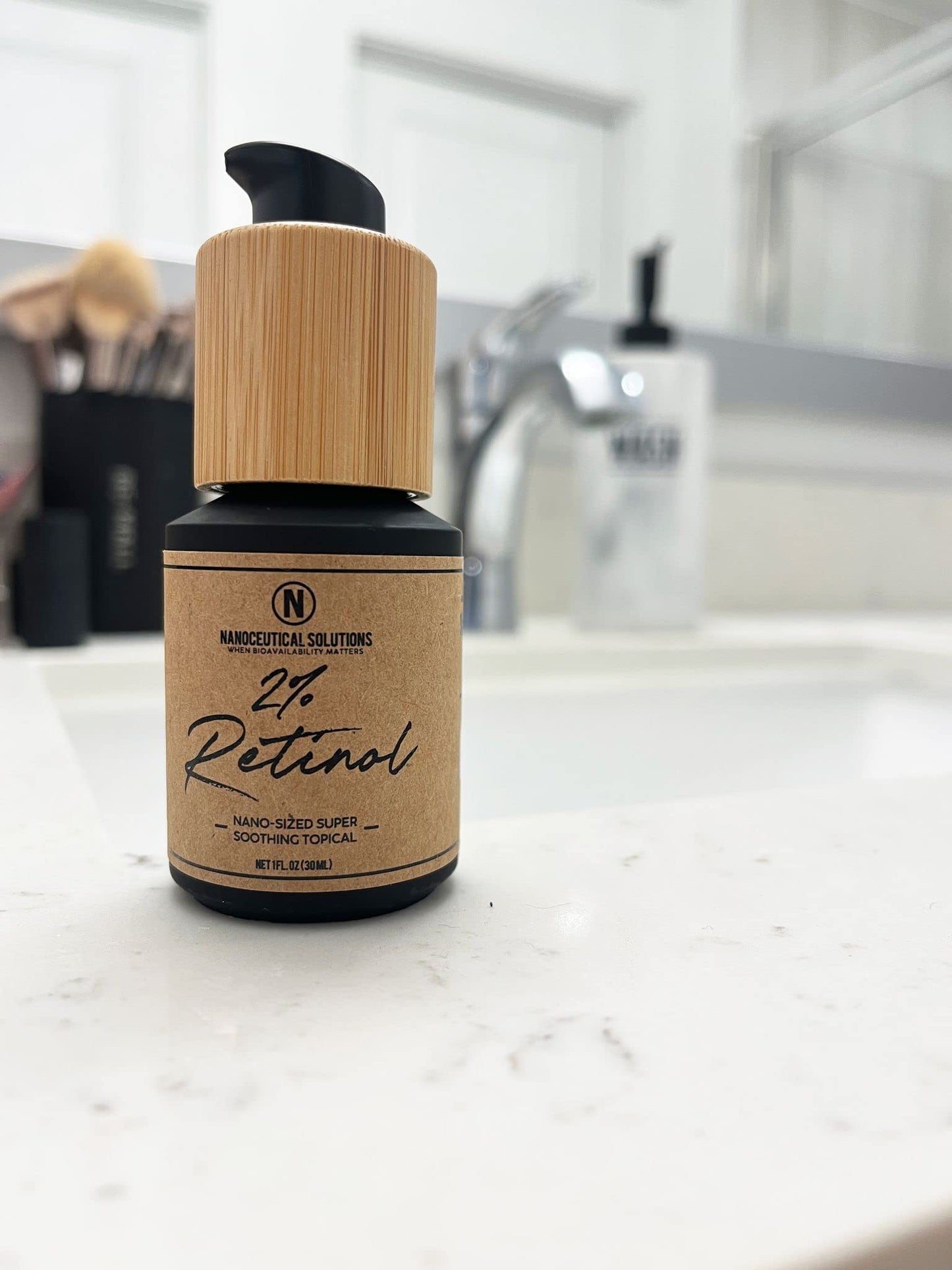 NANO RETINOL 2% collagen-boosting, wrinkle-reducing, potent hydrating serum, penetrates deep into skin leaving youthful looking complexion Beauty & Personal Care Nanoceutical Solutions