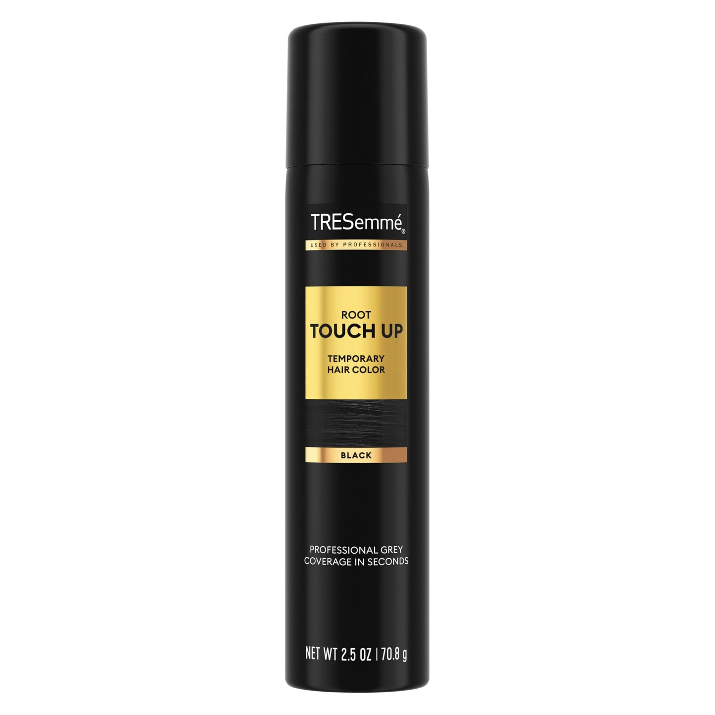 TRESemmé Root Touch-Up Temporary Black Hair Hair Color Touch-Up Spray, Ammonia-free, Peroxide-free Root Cover-Up Spray 2.5 oz Beauty & Personal Care TRESemmé