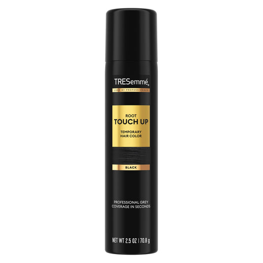 TRESemmé Root Touch-Up Temporary Black Hair Hair Color Touch-Up Spray, Ammonia-free, Peroxide-free Root Cover-Up Spray 2.5 oz Beauty & Personal Care TRESemmé