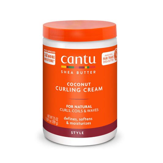 Cantu Coconut Curling Cream with Shea Butter for Natural Hair, 25 oz (Pack of 4) Beauty & Personal Care Cantu