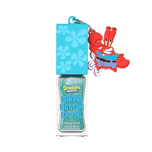 wet n wild Spongebob Bikini Bottom Cooling Lip Oil - Thar She Blows Beauty & Personal Care wet n wild