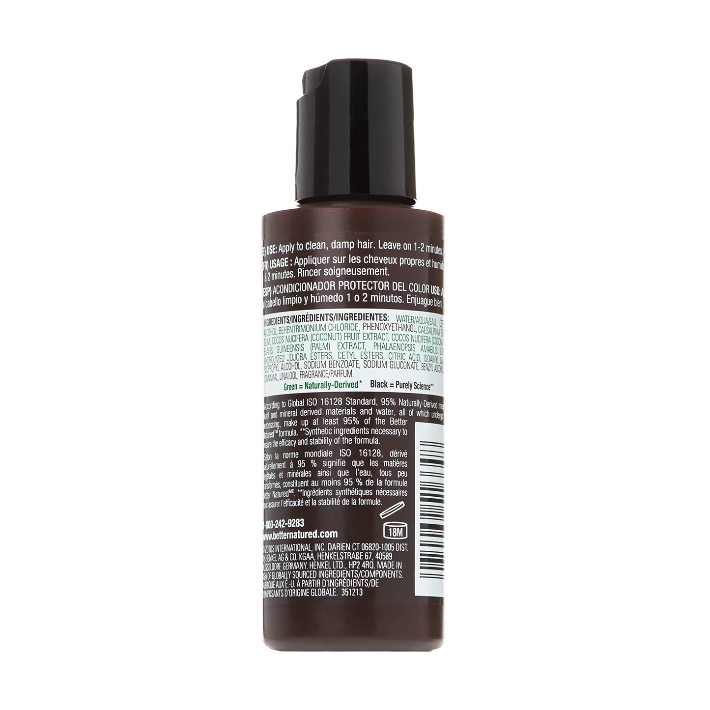 Better Natured Color Care Conditioner with Coconut, Tahitian Palm and White Orchid - Vibrant Color Protection & Conditioning, 2 Fl Oz Beauty & Personal Care Better Natured