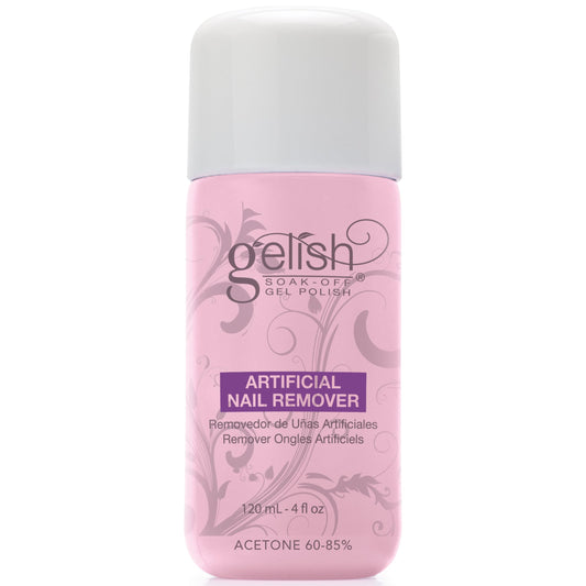 Gelish Artificial Nail Remover - Soak-Off Polish Remover for Fast, Gentle, Prevents Drying, and Maintains Healthy Nails. Ideal for Professional Beauty & Personal Care Gelish