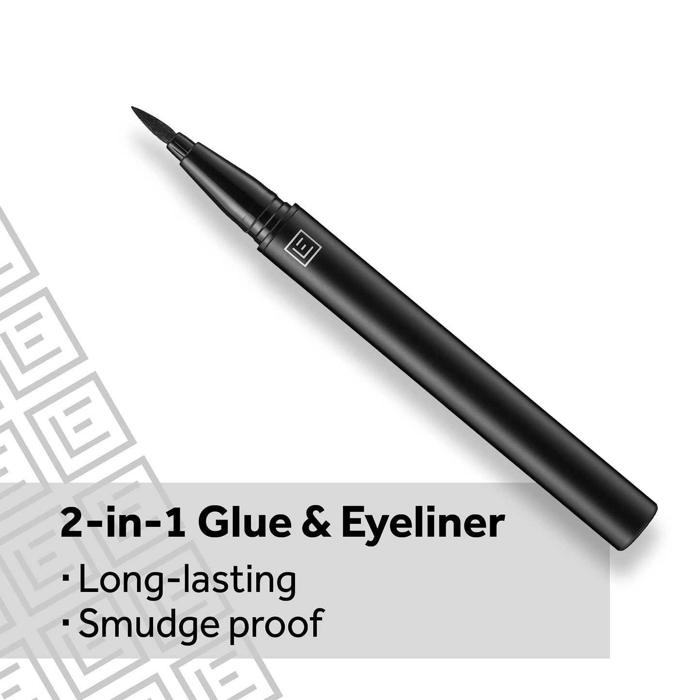 Eylure Line & Lash 2-in-1 Adhesive Eyeliner, Black Beauty & Personal Care Eylure