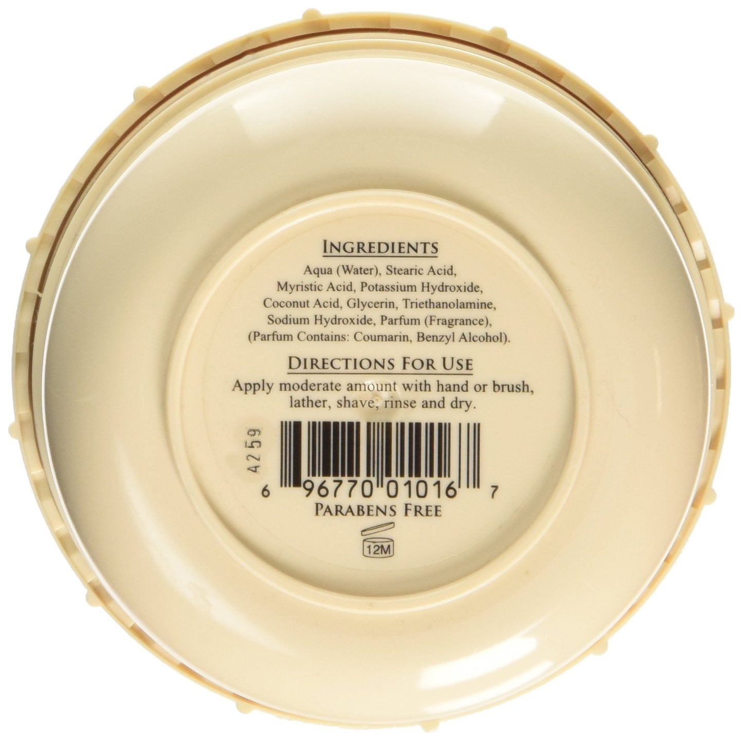 Taylor of Old Bond Street Shaving Cream Bowl, Coconut, 5.3 Ounce 01016 Beauty & Personal Care Taylor of Old Bond Street