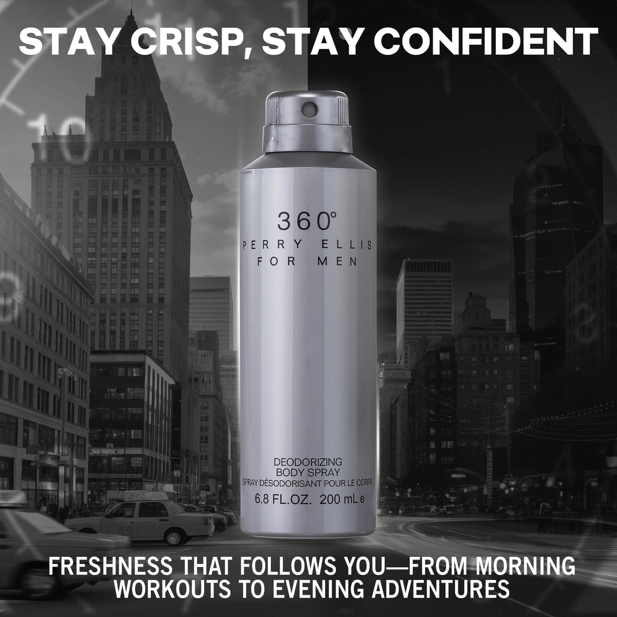 Perry Ellis 360 for Men, 6.8 fl oz Body Spray Beauty & Personal Care Perry Ellis