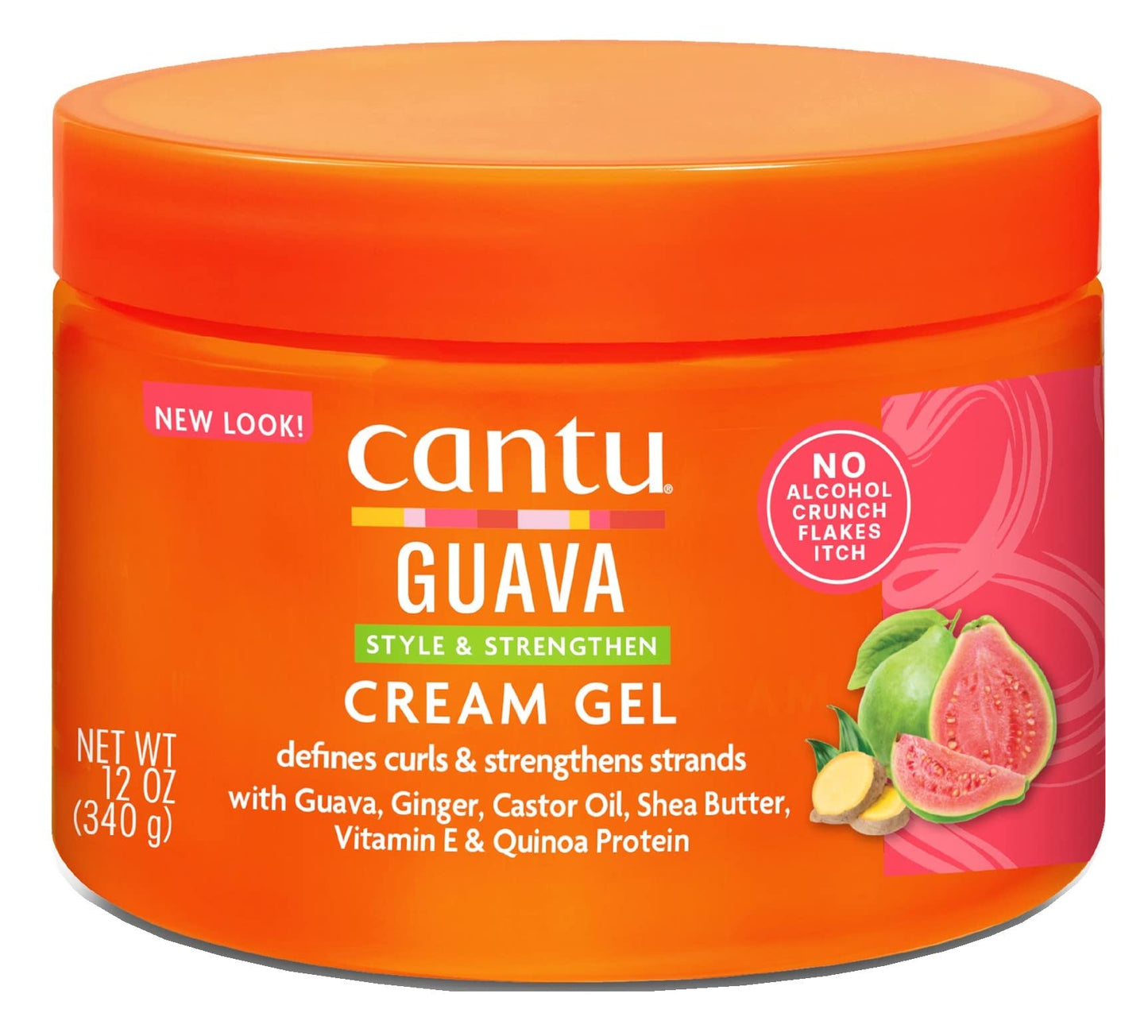 Cantu Guava Style & Strengthen, Cream Gel, 12 oz (340 g) Beauty & Personal Care Cantu