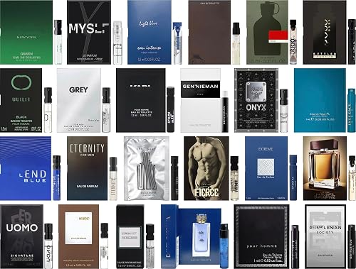 JRoBeauty Cologne Samples for Men - Designer Fragrance Brands - Pack of 8 Vials Beauty & Personal Care JRoBeauty