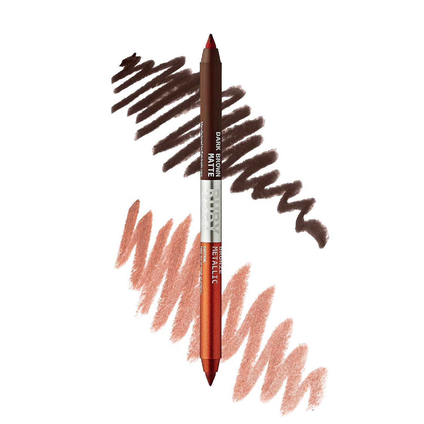 Ruby Kisses Waterproof Matte & Metallic Duo Eyeliner - Dual-Ended Smudge-Proof Pencil for Precision & Eyeshadow Multi-use, Long-Lasting, Intense… Beauty & Personal Care Ruby Kisses