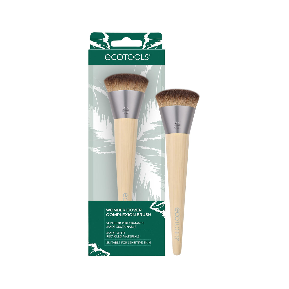 EcoTools Wonder Cover Complexion Brush, Flawless Foundation Application