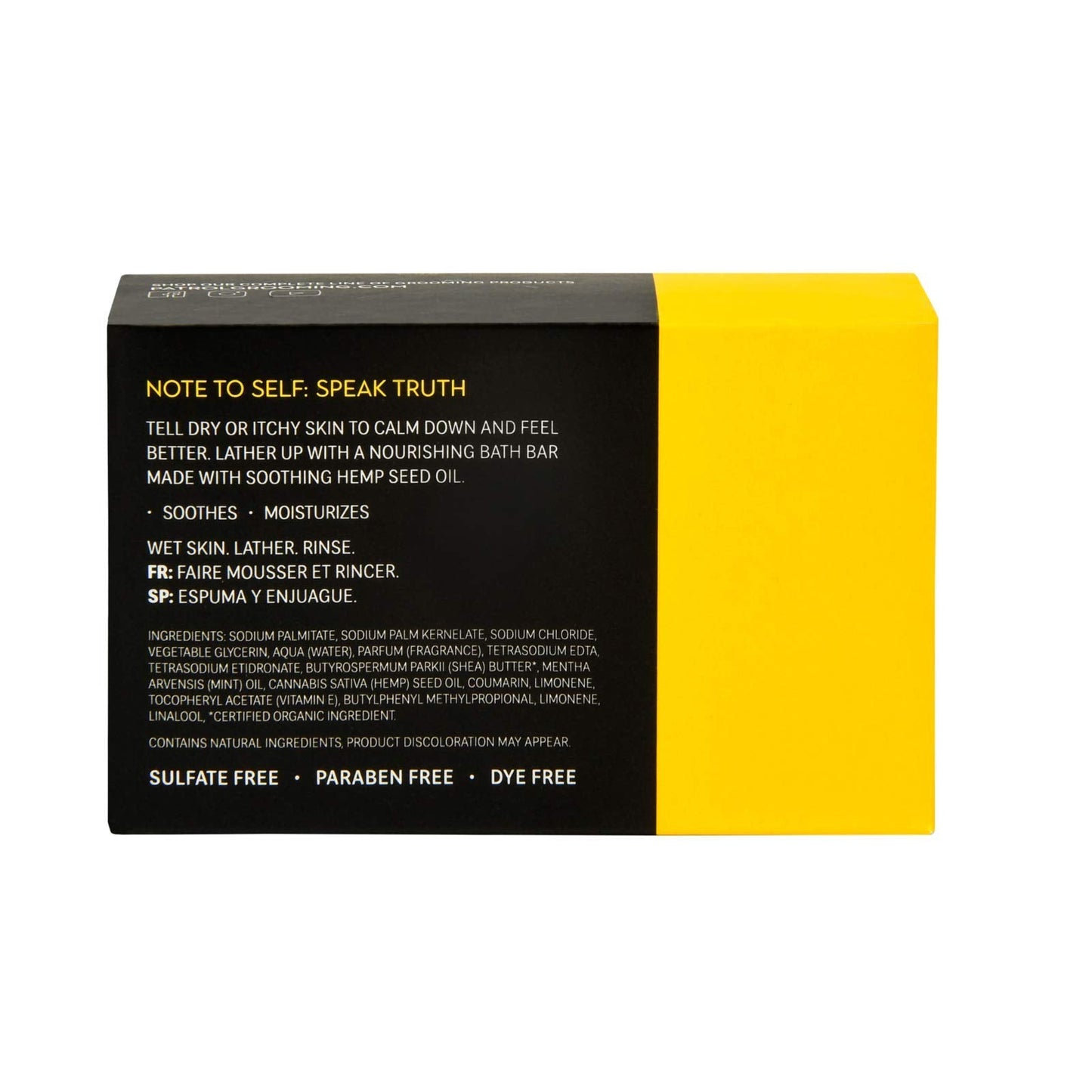 Bump Patrol Skin Patrol Hemp Soap - Bar Soap with Hemp Seed Oil - Sulfate-Free Beauty & Personal Care Bump Patrol