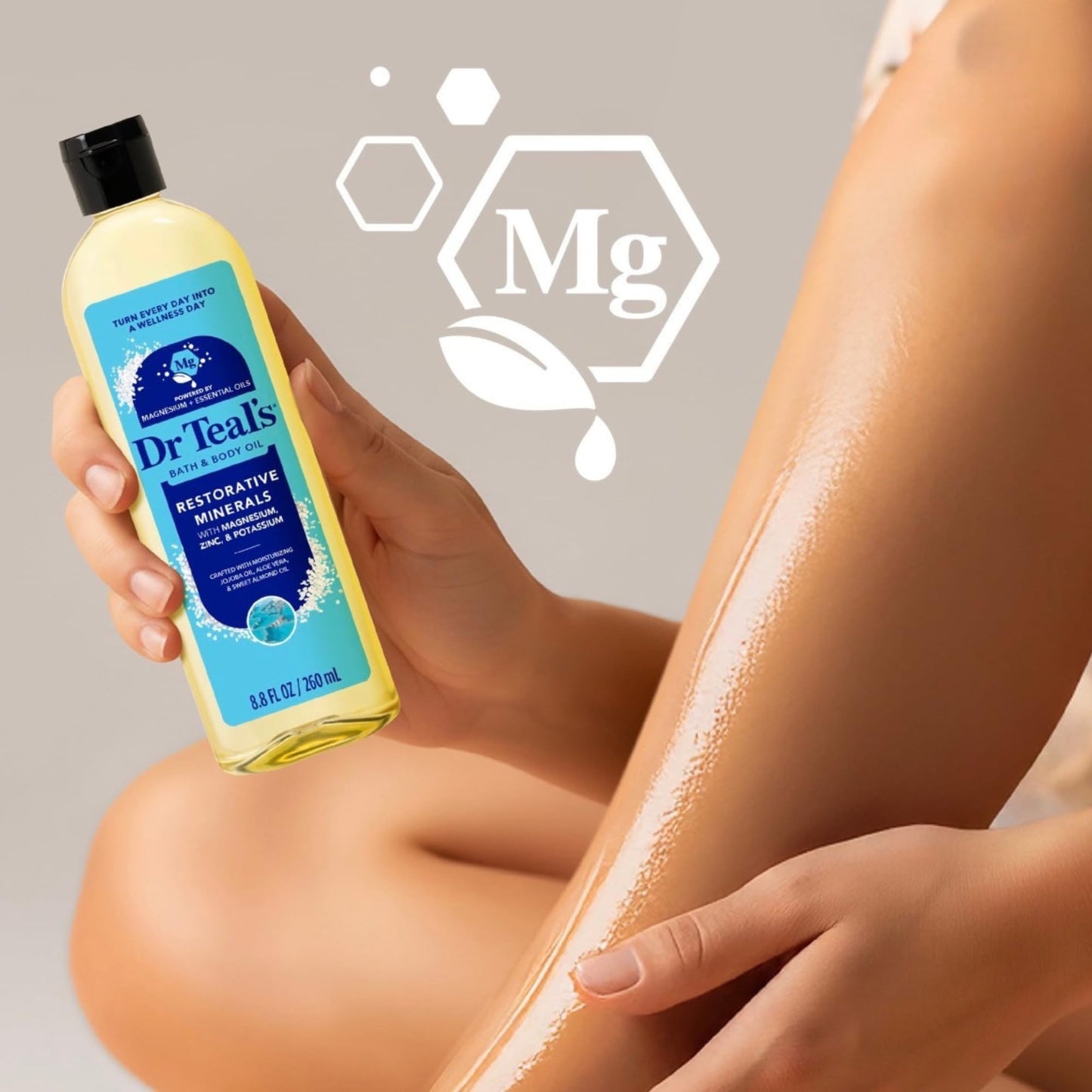Dr Teal's Body Wash, Restorative Minerals with Magnesium, Zinc & Potassium (Bath & Body Oil + Body Balm) Beauty & Personal Care Dr Teal's