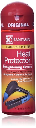 Fantasia IC Hair Polisher Heat Protector Straightening Serum, 6.0 Ounce 6.0 Fl Oz (0011313030158) Beauty & Personal Care Fantasia