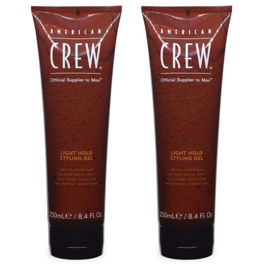 AMERICAN CREW Classic Light Hold Styling Gel 250ml / 8.45fl.oz. (Pack of 2) Beauty & Personal Care AMERICAN CREW