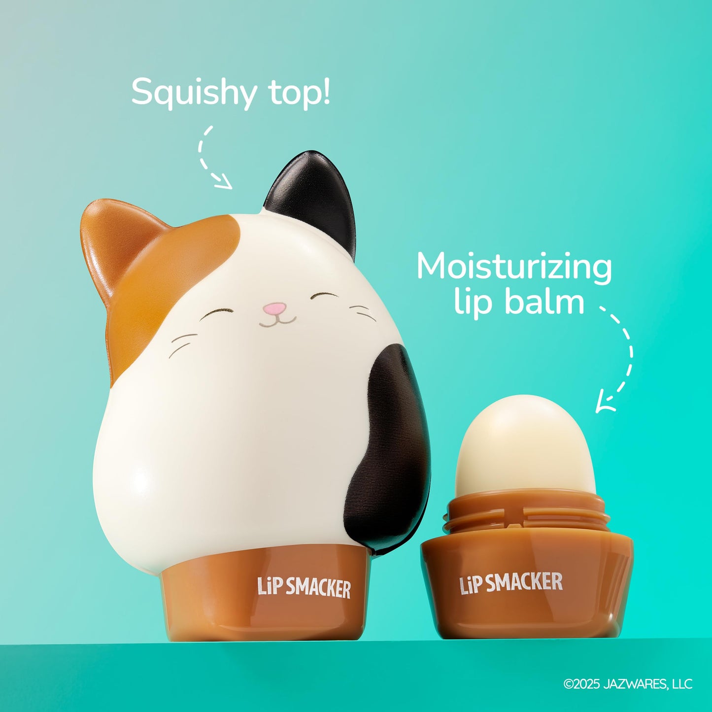 Lip Smacker Squishmallows Moisturizing Lip Balm,Fun Soft Squishy Collectible Top,Hydrates & Smooths - Cam Beauty & Personal Care Lip Smacker