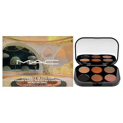 Connect In Colour Eye Shadow Palette - Bronze Influence by MAC for Women - 0.22 oz Eye Shadow Beauty & Personal Care MAC