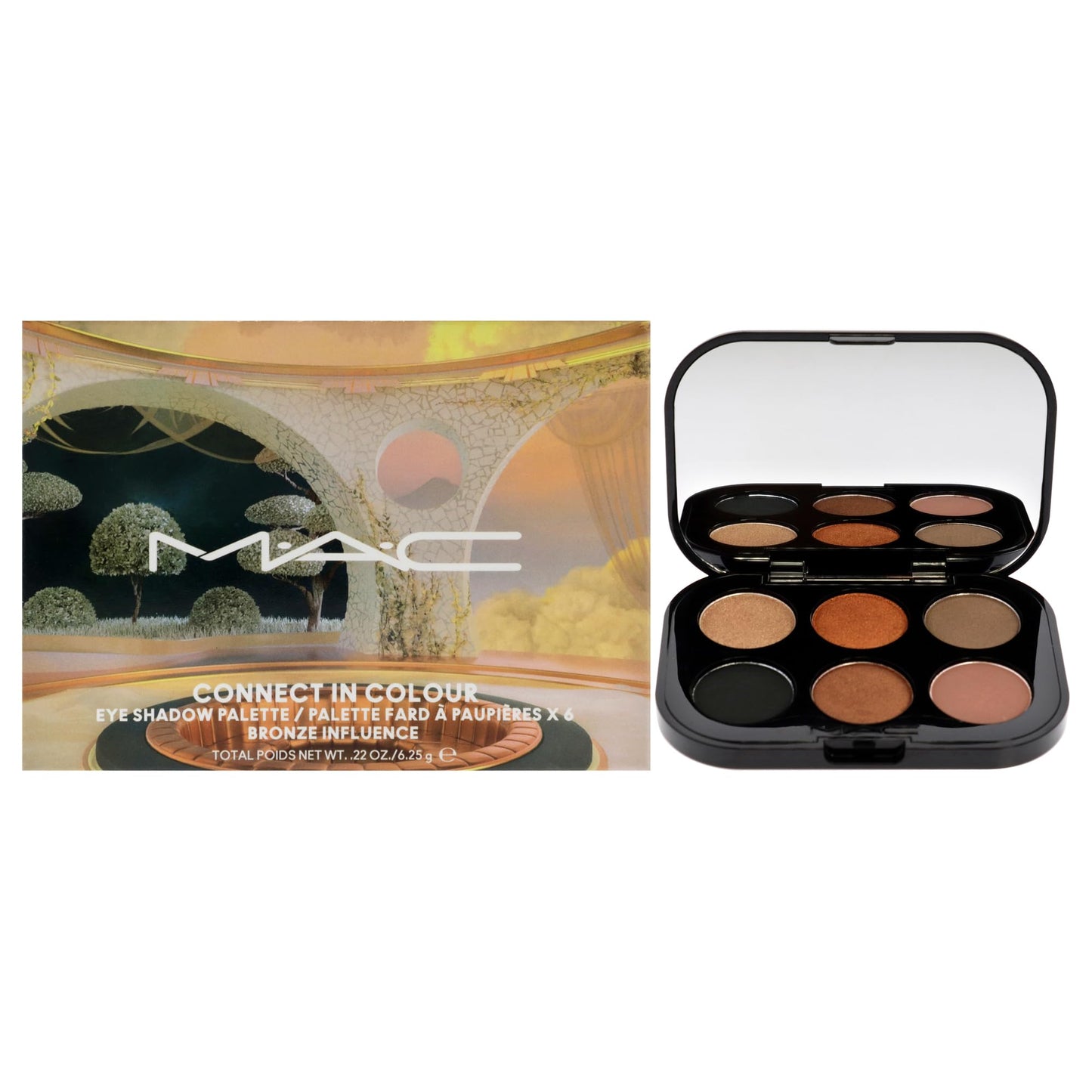 Connect In Colour Eye Shadow Palette - Bronze Influence by MAC for Women - 0.22 oz Eye Shadow Beauty & Personal Care MAC